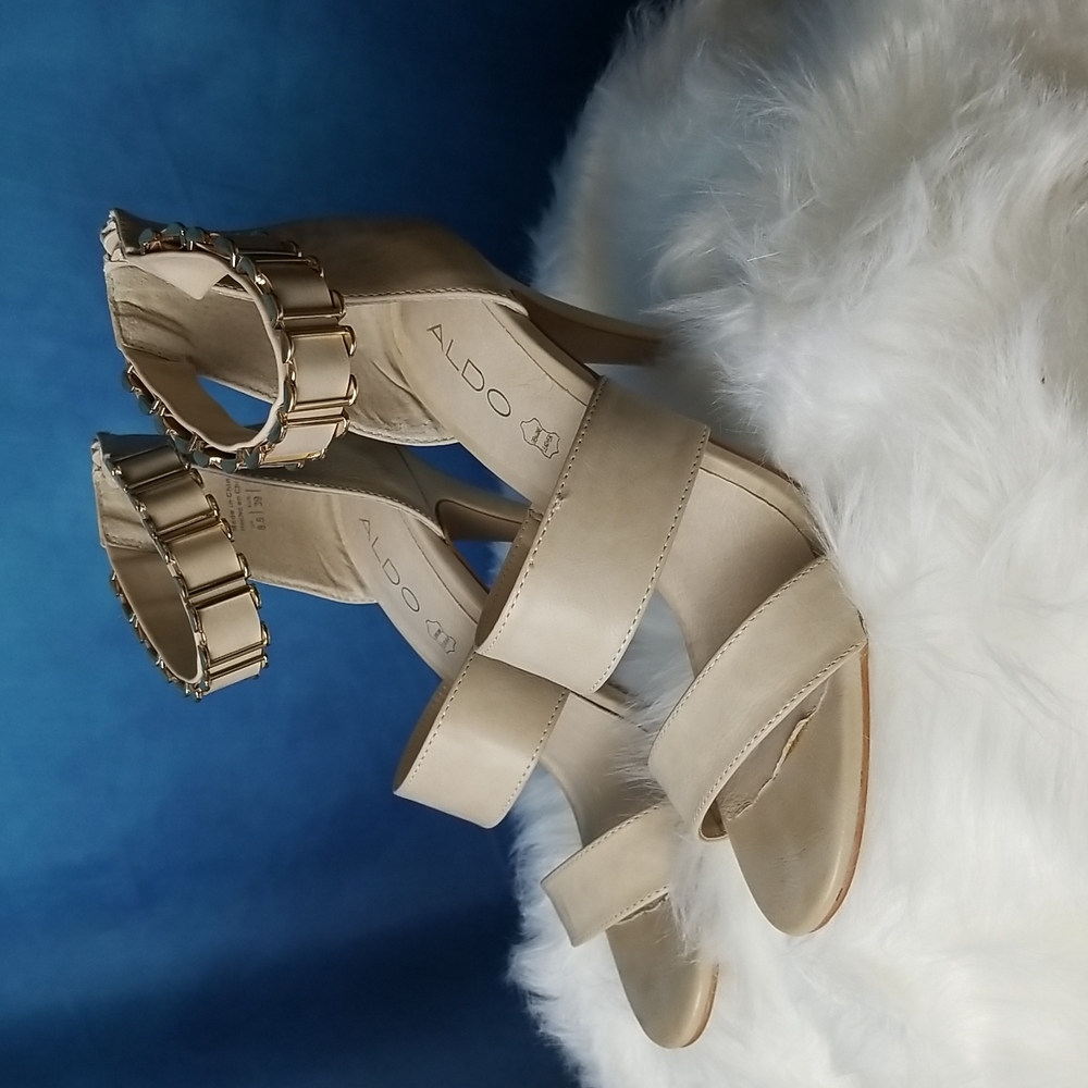 Aldo ankle strap heels size 8.5